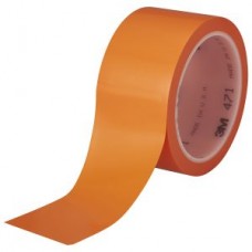 3M™ Vinyl Tape,  471,  orange,  2.0 in x 36.0 yd x 5.2 mil (5.1 cm x 32.9 m x 0.1 mm)