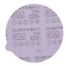 3M™ Cubitron™ II Stikit™ Film Disc Roll,  775L,  film backing,  linered with tab,  220+,  6 in x NH