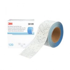 3M™ Hookit™ Blue Abrasive Sheet Roll,  321U,  36189,  120,  2-3/4 in x 13 yd (69.85 mm x 11.88 m)