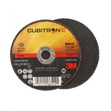 3M NEW CUBITRON II CUT-OFF WHEEL T1 ,  3 X 0.035 X 3/8 IN 50/CS,  COST PER WHEEL, replacement is 7100303859