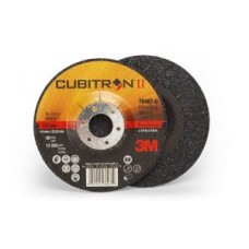 3M™ Cubitron™ II Depressed Center Grinding Wheel T27,  (78467-Q),  5 in x 1/4 in x 7/8 in,  10 per inner,  20 per case,  cost per wheel