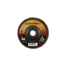 3M™ Cubitron™ II Flap Disc,  967A,  T29,  60+,  Y-weight,  4 in x 5/8 in