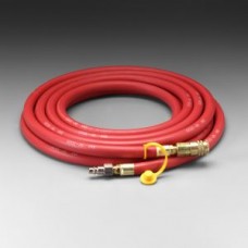 3M  Supplied Air Hose W-3020-100, 100 ft, 1/2 in ID, Industrial Interchange Fittings, Low Pressure 1/Case