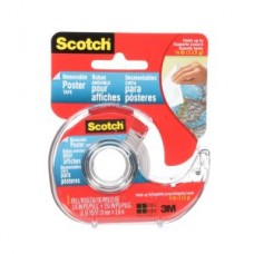 Scotch® Removable Poster Tape,  109-ESF,  0.75 in x 150 in (1.91 cm x 3.81 m)