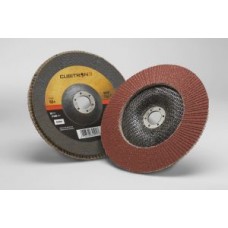 3M™ Cubitron™ II Flap Disc 969F,  T29,  7 in x 7/8 in,  60+,  5 per case