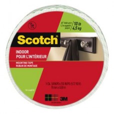 Scotch® Indoor Mounting Tape,  110-LongDCEF,  0.75 in x 350 in (1.9 m x 8.89 m)