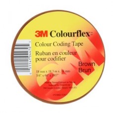 COLOURFLEX TAPE BROWN 3/4 IN X 60 FT. Currently not available, please contact us for alternative replacement.