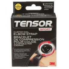 Tensor™ Sport Custom Dial Elbow Strap,  black,  one size. Currently not available, please contact us for alternative replacement.