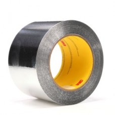 3M™ Aluminum Foil Tape,  425,  silver,  8.0 in x 60.0 yd x 4.6 mils (20.3 cm x 54.9 m x 0.12 mm)