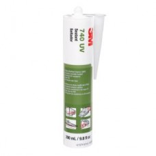 3M™ Adhesive Sealant, 740 UV, white, 9.80 fl oz (289.8 mL), cartridge,12 cartridges per case, cost per cartridge *