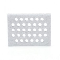 3M™ Clean Sanding Interface Pad 28324,  3 in x 4 in x 1/2 in 33 Holes,  10 per case,  cost per pad