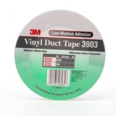 3M™ Vinyl Duct Tape,  3903,  white,  2 in x 50 yd,  6.3 mil