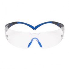 3M™ SecureFit™ Protective Eyewear 400 Series, SF401SGAF-BLU, Clear Scotchgard™ Anti-Fog Lens, 20pr per cse, cost per pair