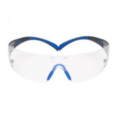 3M™ SecureFit™ Protective Eyewear 400 Series,  SF401SGAF-BLU,  Clear Scotchgard™ Anti-Fog Lens