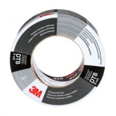 3M™ All Purpose Duct Tape,  DT8,  silver,  1 89/100 in x 22 9/10 ft (48 mm x 22.9 m),  8 mil,  24 rolls per case