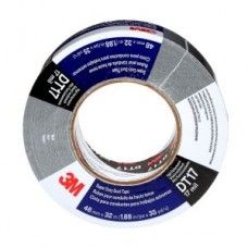 3M™ Super Duty Duct Tape DT17,  black,  48 mm x 32 m,  17 mil,  24 rolls per case