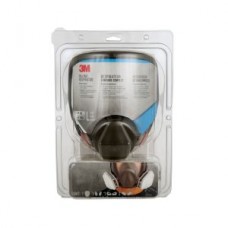 3M™ Full Face Paint Project Respirator,  69P71P1-DC,  reusable,  large,  black