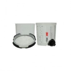 3M™ PPS™ Series 2.0 Midi Cup System Kit, 200U, 26112, 13.5 fl oz (400 mL), cost per kit