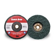 Scotch-Brite™ Clean and Strip XT Pro Extra Cut Disc,  TN,  A XCS,  Quick Change,  4 1/2 in x 5/8 in-11 (114.3 mm x M18 x 2)