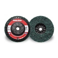 Scotch-Brite™ Clean and Strip XT Pro Extra Cut Disc,  T27,  A XCS,  Quick Change,  4 1/2 in x 5/8 in-11 (114.3 mm x M18 x 2)