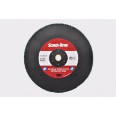 Scotch-Brite™ Clean and Strip XT Pro Extra Cut Disc,  TN,  A XCS,  Quick Change,  7 in x 5/8 in-11 (177.8 mm x M18 x 2)