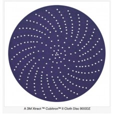 3M Xtract™ Cubitron™ II Cloth Disc 900DZ, 40+ J-weight, 6 in (152.4 mm),  50 discs per box, 250 per case, cost per disc, #56858