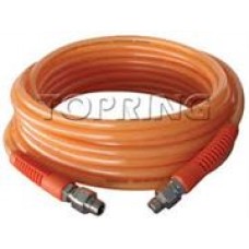 Hose 1/4 x 50' x 1/4(M)NPT FLEXAIR (std fitt.),  cost per each