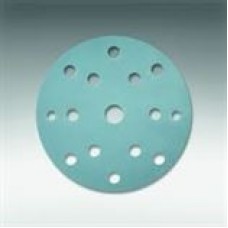 Siafast disc 1948 siaflex (Paper,  Aluminum oxide stearate,  blue),  grit120,  size 6" (150 mm) DH-15,  100 per box,  cost per disc