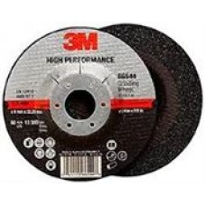 3M™ High Performance Depressed Center Grinding Wheel T27 66547,  7 in x 1/4 in x 7/8 in,  10 per inner,  20 per case,  cost per wheel
