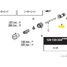 SEAL for the part A  (129-720-030) of Xcite Gun, cost per each