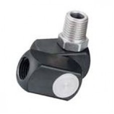 DYNABRADE SWIVEL AIR LINE CONNECTOR,  COMPOSITE,  1/4IN NPT,  NO FLOW CONTROL,  94300,  COST PER EACH