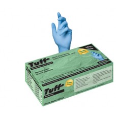 TUFF Glove Nitrile Powder Free Blue Small 4 mil,  100/box,  cost per box,  700PF