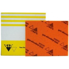 SIA SPONGE FLAT PAD,  5-1/2X4-1/2,  MED,  ORANGE,  7970 SOFT,  20 PER BOX, COST PER PAD***discontinued,  replacement is 5 1/2x4 1/2-Med-7979-CA