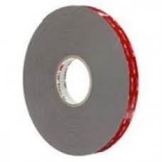 3M™ VHB™ Window Tape B45F Black,  1.25 in x 36 yd 45.0 mil,  7 rolls per case,  cost per roll