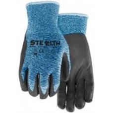 Stealth #359 Cut defence, stinger fine gauge, cut level 3, lycra shell, Lightweight polyurethane coated palm for a sure-grip Snug-fitting knit wrist, 12 pairs per bag, cost per pair Stealth #359 Cut defence, stinger fine gauge, cut level 3, lycra shell, Lightweight polyurethane coated palm for a sure-grip Snug-fitting knit wrist, 12 pairs per bag, cost per pair