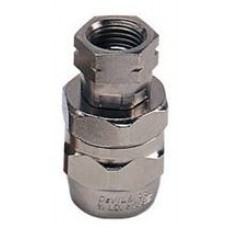 Fluid Hose Connector 3/8 in NPS (F),  reusable,  P-HC4548,  fits Devilbiss hose #H-1973-1,  size I.D. 3/8 in,  size O.D. 11/16 in,  cost each