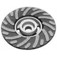 Spiral cool backing pad,  4-1/2,  cost each