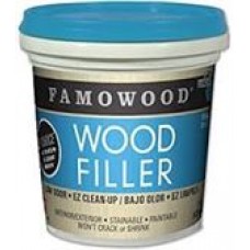 FAMOWOOD PUTTY - WHITE 1/4 PINT,  cost each