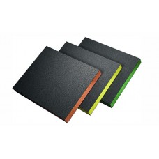 SIA SPONGE PAD SUPERFINE 7983 ,  size 4x4-3/4,  GREEN, COST PER PAD,  50 per box,  250 per case