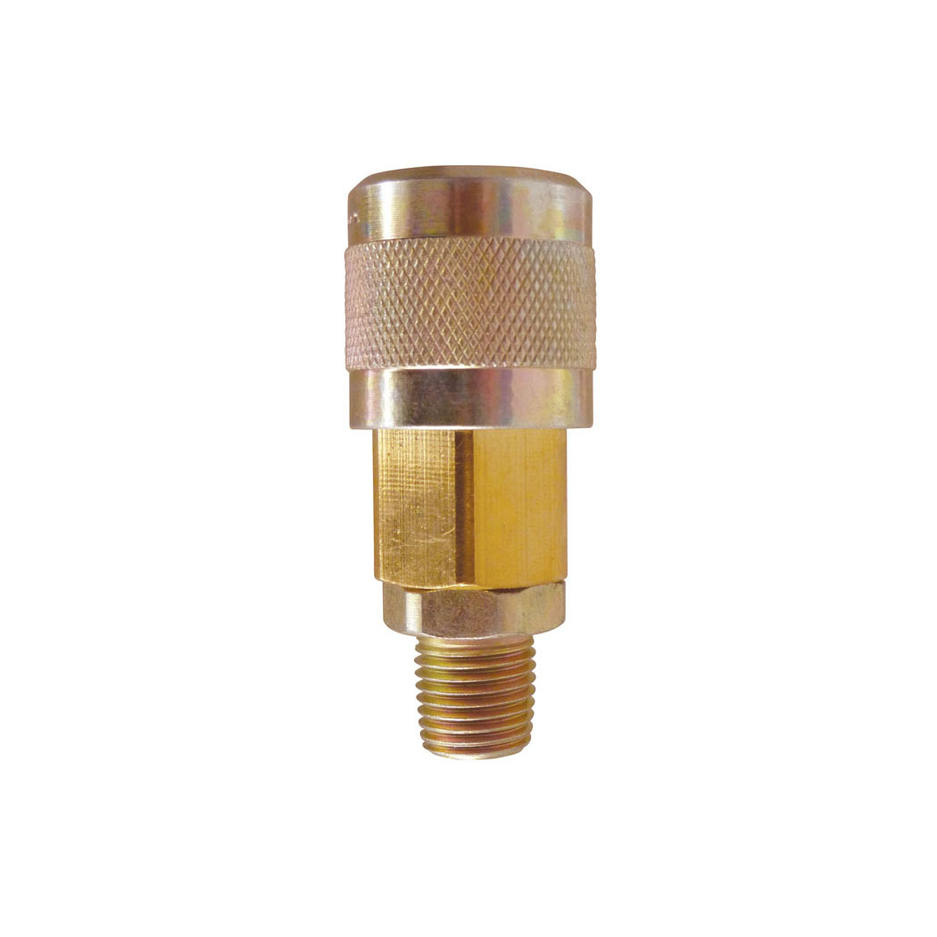 Coupler AUTOMAX (LINCOLN) 1/4(M)NPT, 10 per bag, cost per each
