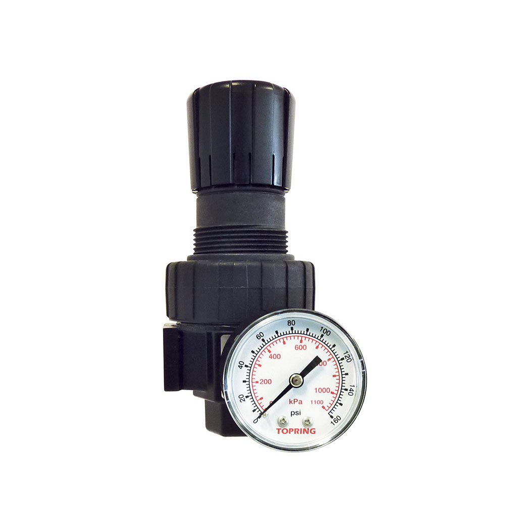 Topring HIFLO2 Regulator 1/4 (2-125psi), High flow design, cost per each