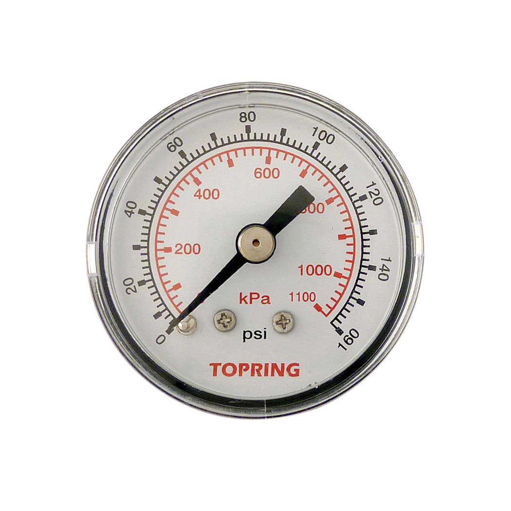 Gauge 1-1/2 - 1/8NPT CBM 0-160