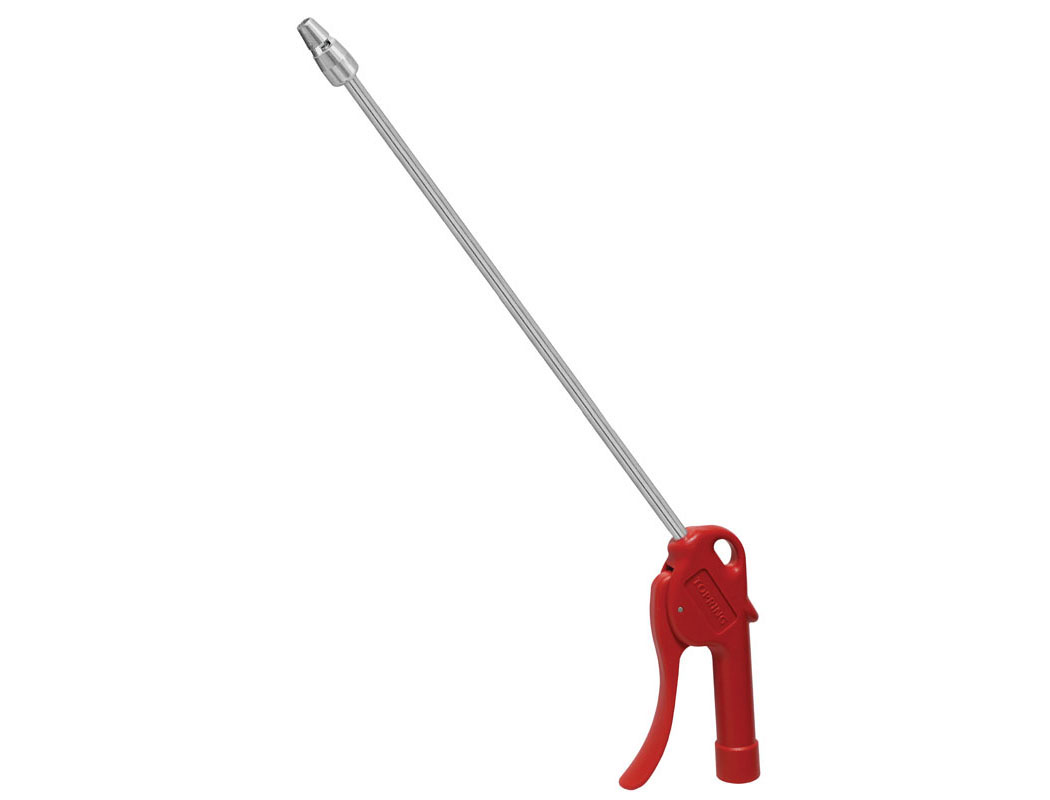 Airpro Amplified air jet, Venturi nozzle blow gun high flow 8 mm x 100 cm red , cost per each